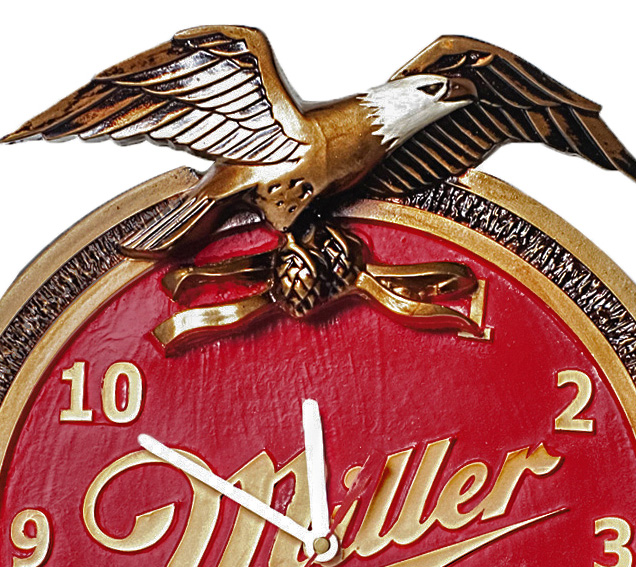 Relógio Escotilha decorativa - Miller - Águia